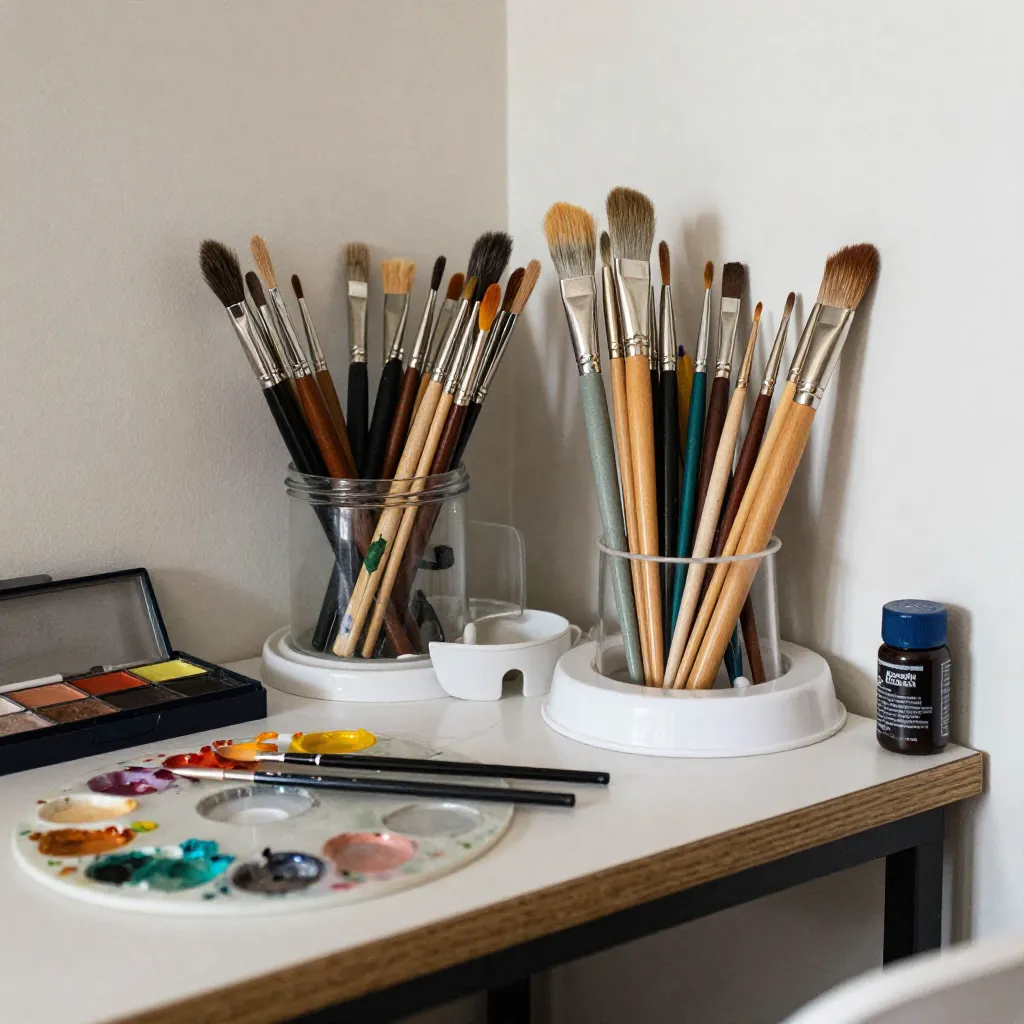 Workspace with mapped reach zones